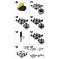 Товар: Душевой поддон из искусственного камня Grossman Strong 90x90 Графит арт-GR-S29090Q - фото 5 Душевой поддон из искусственного камня Grossman Strong 90x90 Графит арт-GR-S29090Q — фото 5, Душевые поддоны из искусственного камня