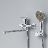 Смеситель для ванны AM.PM Gem универсальный Хром арт-F90A95000 — фото 5, Смеситель для ванны