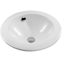 Раковина Jacob Delafon Ronde 47 Белая арт-E1184-00 — фото 1, Раковины встраиваемые сверху