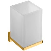 Стакан для зубных щеток Colombo Design Look Золото матовое арт-B1602.OM-VAN — фото 1, Стаканы для зубных щеток