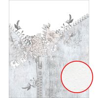 Фреска Ortograf Цветы 33894 Фактура бархат FX Флизелин (3,3*2,7) Серый, Цветы/Абстракция арт-33894 (бархат FX) — фото 1, Фрески