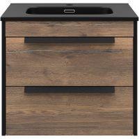 Товар: Тумба с раковиной Brevita Monsour 60 подвесная Дуб Галифакс олово Черный кварц арт-УТ000015277 - фото 2 Тумба с раковиной Brevita Monsour 60 подвесная Дуб Галифакс олово Черный кварц арт-УТ000015277 — фото 2, Тумбы с раковиной