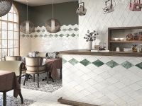 Керамическая плитка Ape Snap Rombo Pink настенная 15x25,9 см арт-A034383 — фото 3, Керамическая плитка