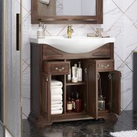 Тумба под раковину Opadiris Риспекто 85 Орех антикварный арт-00-00006705 — фото 4, Тумбы под раковину