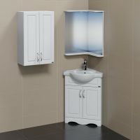 Тумба под раковину СанТа Верона 65 Белая арт-700213 — фото 4, Тумбы под раковину