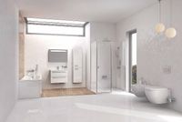 Шкаф пенал Ravak SB Chrome 39 R подвесной Капучино Белый арт-X000000967 — фото 3, Пеналы для ванной комнаты