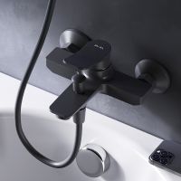 Товар: Смеситель для ванны AM.PM X-Joy Черный матовый арт-F85A10022 - фото 2 Смеситель для ванны AM.PM X-Joy Черный матовый арт-F85A10022 — фото 2, Смеситель для ванны