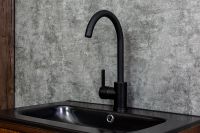 Смеситель для кухни Orange OneLife Черный арт-P04-001b — фото 10, Смесители для кухни