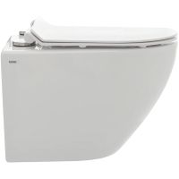 Комплект унитаза AQUAme AQM2002 с инсталляцией Berges Atom 410 040332 с сиденьем Микролифт и Черной матовой клавишей смыва арт-AQM2002+040332 — фото 4, Комплекты унитаз + инсталляция