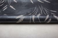 Обои Accento Reeds Винил на флизелине (1,06*10,05) Черный/Бежевый, Листья арт-285038 — фото 5, Обои для стен