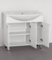 Товар: Тумба под раковину Style Line Канна 90 Белый глянец арт-ЛС-00000168 - фото 2 Тумба под раковину Style Line Канна 90 Белый глянец арт-ЛС-00000168 — фото 2, Тумбы под раковину