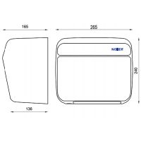 Товар: Сушилка для рук Nofer Kai Белая арт-01251.W - фото 3 Сушилка для рук Nofer Kai Белая арт-01251.W — фото 3, Сушилки для рук
