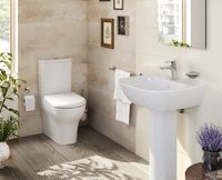 Товар: Унитаз компакт Vitra Zentrum с бачком и сиденьем Микролифт арт-9012B003-7202 - фото 4 Унитаз компакт Vitra Zentrum с бачком и сиденьем Микролифт арт-9012B003-7202 — фото 4, Напольные унитазы