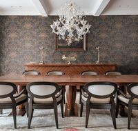 Обои LOYMINA British Style Garden Винил на флизелине (1*10,05) Коричневый, Листья арт-BRIT11 022 — фото 2, Обои для стен