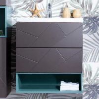 Ниша для тумбы Бриклаер Кристалл 60 Муссон арт-4627125414855 — фото 3, Полки