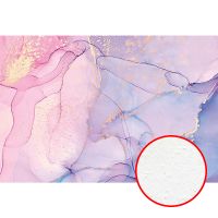 Фреска Ortograf Fluid art 34044 Фактура бархат FX Флизелин (4*2,7) Сиреневый/Розовый/Золото, Абстракция арт-34044 (бархат FX) — фото 1, Фрески