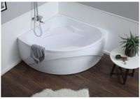 Акриловая ванна Aquanet Vitoria 130x130 без гидромассажа арт-205371 — фото 4, Акриловые ванны