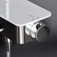 Душевая система AM.PM Inspire 2.0 с термостатом Хром арт-F0750A500 — фото 11, Душевые стойки