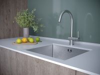 Товар: Смеситель для кухни Paulmark Bend Нержавеющая сталь арт-Be212066-SS - фото 2 Смеситель для кухни Paulmark Bend Нержавеющая сталь арт-Be212066-SS — фото 2, Смесители для кухни