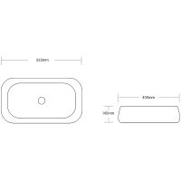 Раковина-чаша Ceruttispa 57 СТ9548 Белый матовый мрамор арт-CR0086 MMW2 — фото 8, Раковины накладные