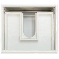 Тумба с раковиной Эстет Dallas Luxe 110 R подвесная Белая арт-ФР-00002021 — фото 4, Тумбы с раковиной