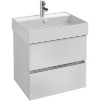 Тумба под раковину Jacob Delafon Tolbiac 60 подвесная Белый лак арт-EB2381-J5 — фото 2, Тумбы под раковину