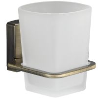 Стакан для зубных щеток WasserKRAFT Exter Светлая бронза арт-K-5228 — фото 1, Стаканы для зубных щеток