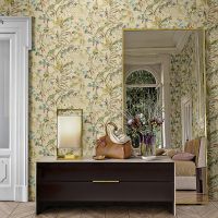 Обои Zambaiti Parati Trussardi V Винил на флизелине (0,7*10) Бежевый/Разноцветный, Цветы арт-21831 — фото 2, Обои для стен