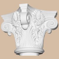 Капитель Decomaster 260x280x280 мм арт-DCK 13 — фото 1, Колонны