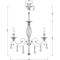 Люстра Maytoni Royal Classic Grace Латунь арт-RC247-PL-06-R — фото 3, Люстры