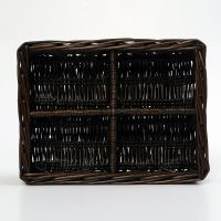 Товар: Корзина для аксессуаров WasserKRAFT Neime Темно-коричневая арт-WB-190-S - фото 3 Корзина для аксессуаров WasserKRAFT Neime Темно-коричневая арт-WB-190-S — фото 3, Органайзеры для ванной