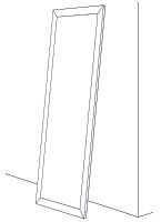 Зеркало Evoform Definite Floor 201х111 в багетной раме - Алюминий 90 мм арт-BY 6024 — фото 7, Зеркала в ванную комнату