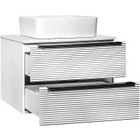 Товар: Тумба под раковину Runo Орлеан 70 подвесная Белая арт-00-00002023 - фото 2 Тумба под раковину Runo Орлеан 70 подвесная Белая арт-00-00002023 — фото 2, Тумбы под раковину