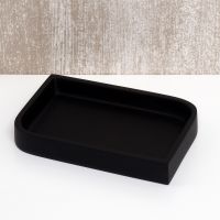 Мыльница WasserKRAFT Elba Черная матовая арт-K-2729 — фото 2, Мыльницы