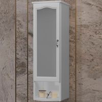 Подвесной шкаф Opadiris Риспекто 30 L Белый матовый арт-00-00006080 — фото 1, Шкафы для ванной