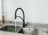 Смеситель для кухни Frap Черный матовый арт-F4552-6 — фото 11, Смесители для кухни