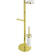 Напольная стойка Cezares Olimp Золото 24 карат арт-OLIMP-WCS-03/24-Sw — фото 1, Стойки - набор держателей