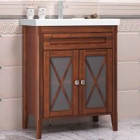 Тумба под раковину Opadiris Палермо 70 Светлый орех арт-00-00006721 — фото 1, Тумбы под раковину