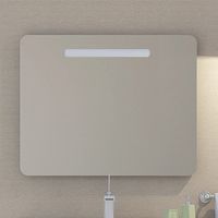 Товар: Зеркало SanVit Модерн 80 с подсветкой с кнопочным выключателем арт-zmodern080 - фото 2 Зеркало SanVit Модерн 80 с подсветкой с кнопочным выключателем арт-zmodern080 — фото 2, Зеркала в ванную комнату