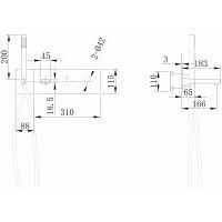 Товар: Смеситель для ванны Abber Rund Золото матовое арт-AF8730G - фото 4 Смеситель для ванны Abber Rund Золото матовое арт-AF8730G — фото 4, Смеситель для ванны
