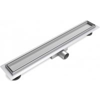 Душевой лоток Esbano Meta 60 M-TILE-60MC с решеткой Хром матовый / под плитку арт-ESTRMETTILE60MC — фото 1, Душевые лотки