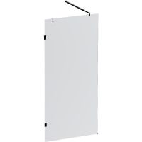 Душевая перегородка AM.PM X-Joy 90 профиль Черный стекло прозрачное арт-W94WI-90-F1-BTE — фото 2, Душевые перегородки