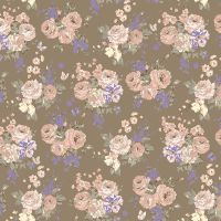 Обои Milassa Joli Флизелин (1*10,05) Розовый/Коричневый, Цветы арт-Joli3 012/1 — фото 1, Обои для стен