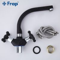 Смеситель для кухни Frap H5408 Черный матовый арт-F5408-7 — фото 12, Смесители для кухни