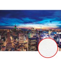 Фреска Ortograf Небоскребы 5438 Фактура бархат FX Флизелин (4*2,7) Синий/Коричневый, Город арт-5438 (бархат FX) — фото 1, Фрески