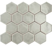 Керамическая плитка Amadis Art Deco Glossy on Mesh Chameleon (7,9x9,1-16pz) настенная 28х32 см арт-Art Deco Glossy on Mesh Chameleon (7,9x9,1-16pz) 32x28 — фото 1, Керамическая плитка