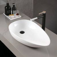 Раковина-чаша Abber Bequem 59 Белая матовая арт-AC2117MW — фото 3, Раковины накладные