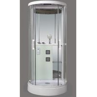 Душевая кабина Grossman GR-140 100x90 профиль Белый стекло прозрачное арт-GR140 — фото 1, Душевые кабины