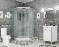 Товар: Душевая кабина Niagara Luxe 100x100 NG- без гидромассажа арт-7702DW - фото 2 Душевая кабина Niagara Luxe 100x100 NG- без гидромассажа арт-7702DW — фото 2, Душевые кабины