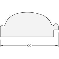 Зеркало Evoform Exclusive 169х79 с фацетом в багетной раме - Византия серебро 99 мм арт-BY 3598 — фото 6, Зеркала в ванную комнату